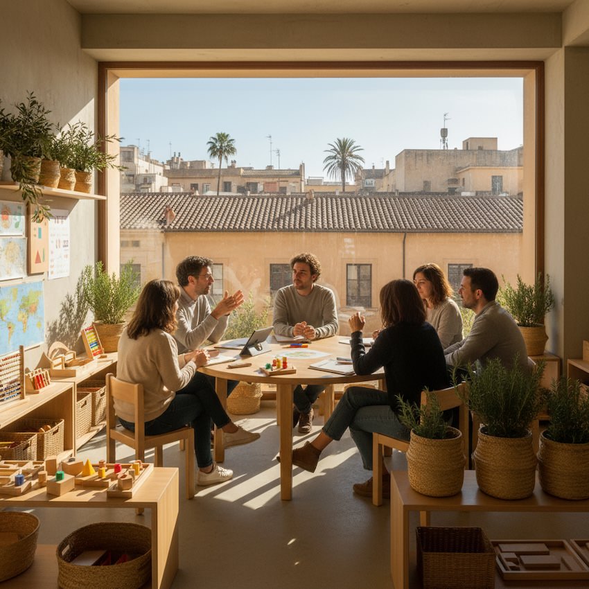 Meeting Session - Montessori Training Valencia Professional Certification Ages 0-12